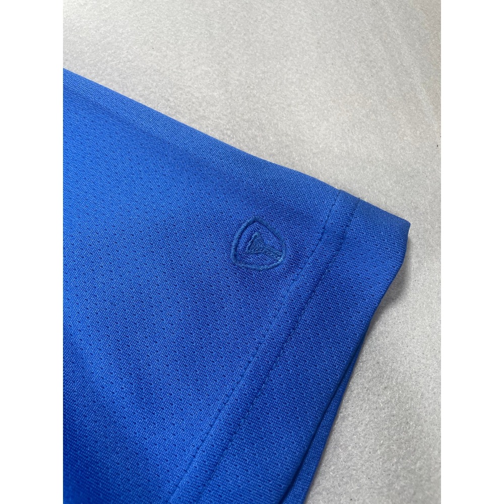 Pro Tour Air Play Mens XL Blue Performance Golf Polo Shirt Short Sleeve Mesh - Picture 5 of 8